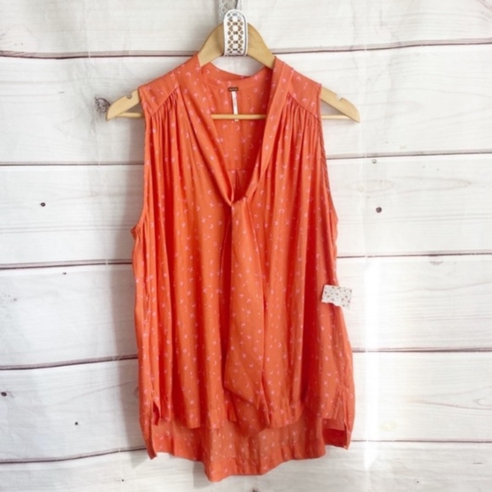 Free People Sleeveless Oversized Top